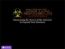 Tablet Screenshot of digitalepidemic.com